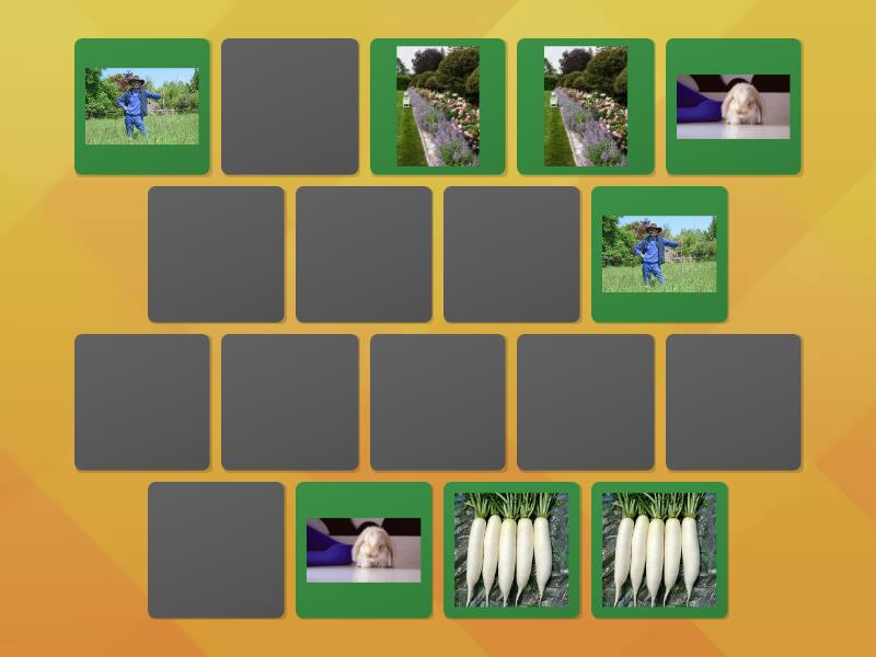 The Tale of Peter Rabbit - Memory Game! - Matching pairs