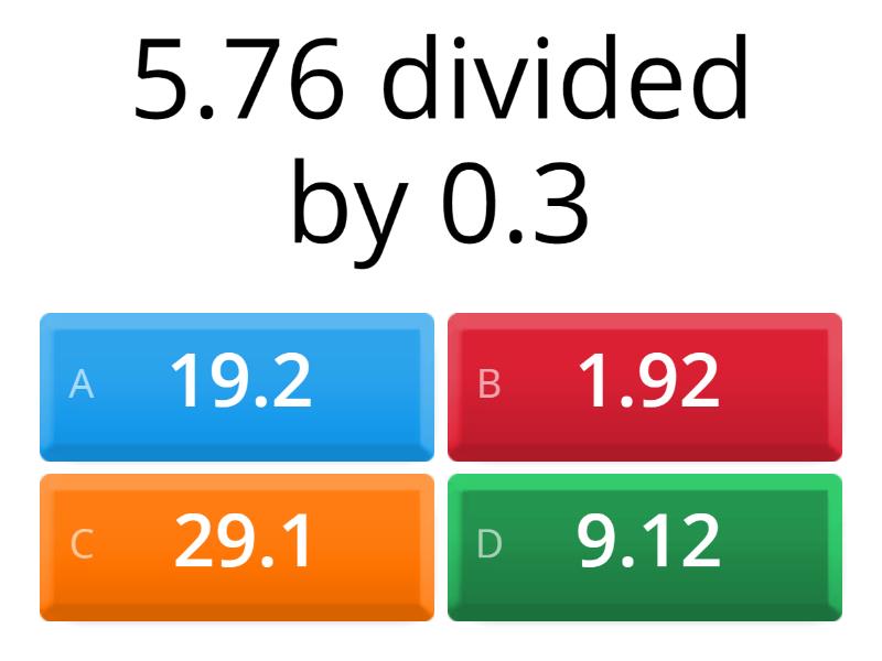 division-with-decimal-quiz