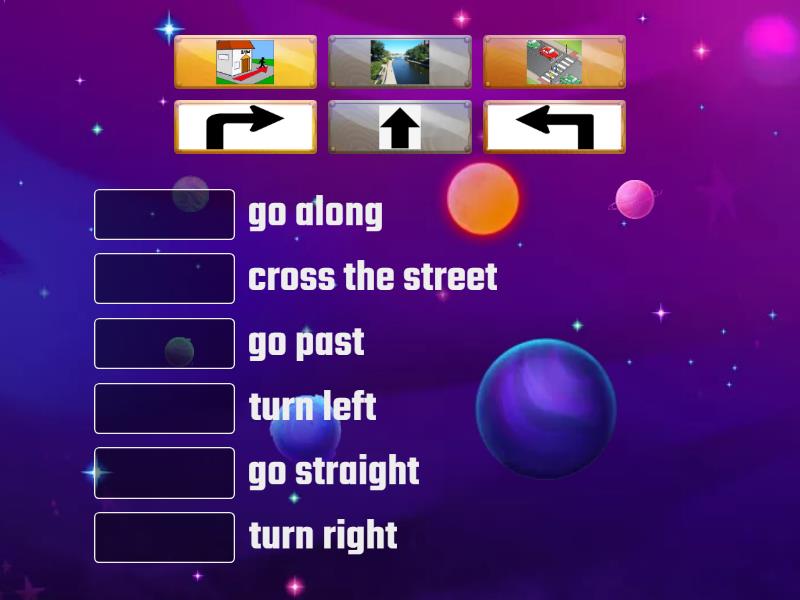 directions - Match up