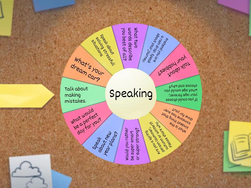 wheel of talk - Spin the wheel