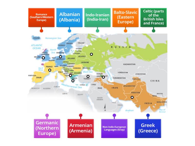 3.7 Indo-European Language Branch - Labelled diagram