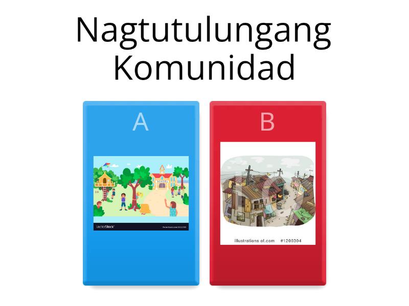 Larawan Ng Nagtutulungang Komunidad - Quiz