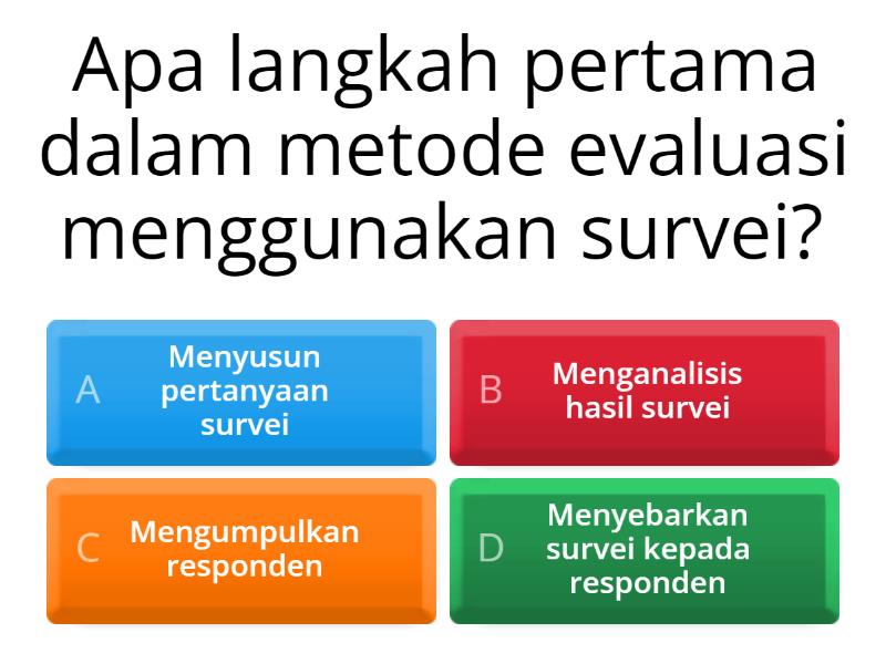 Metode Evaluasi - Quiz