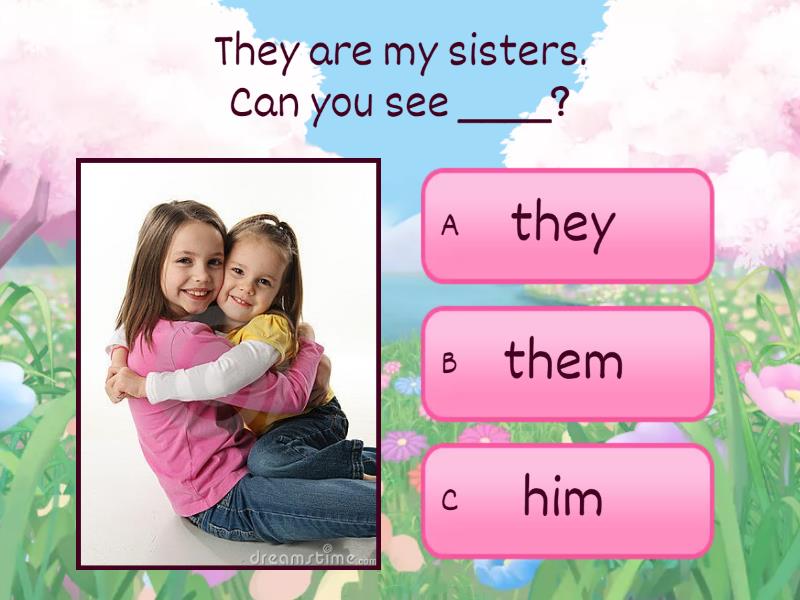 Kid's box 2 Unit 11 Me, you, them... Quiz