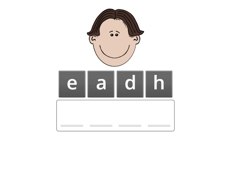 Body Parts - Anagram