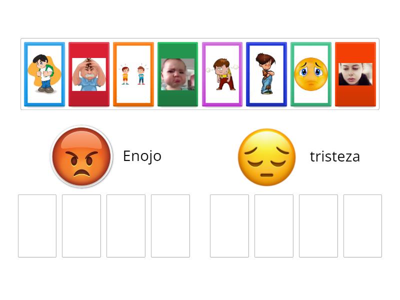 emociones - Group sort