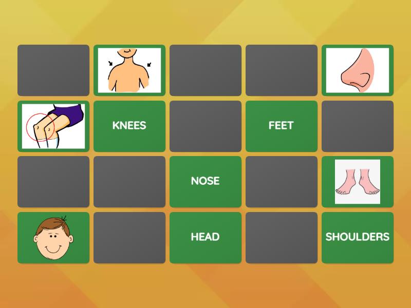 My body- memory - Matching pairs