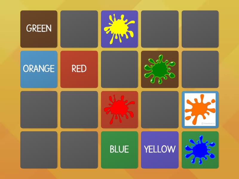 COLOURS - Matching pairs