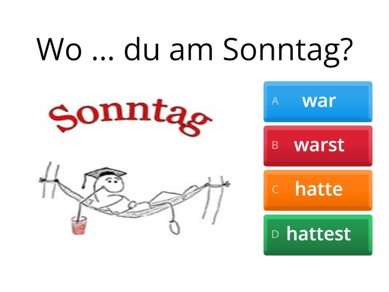 War / Hatte - Quiz