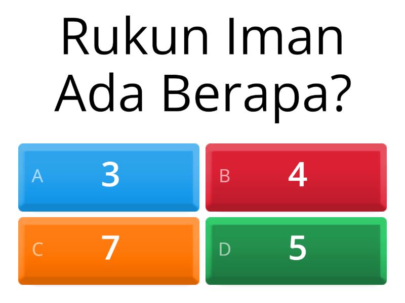 Berilah Tanda Silang [X] Pada Huruf A, B, C, Atau D Pada Jawaban Yang ...