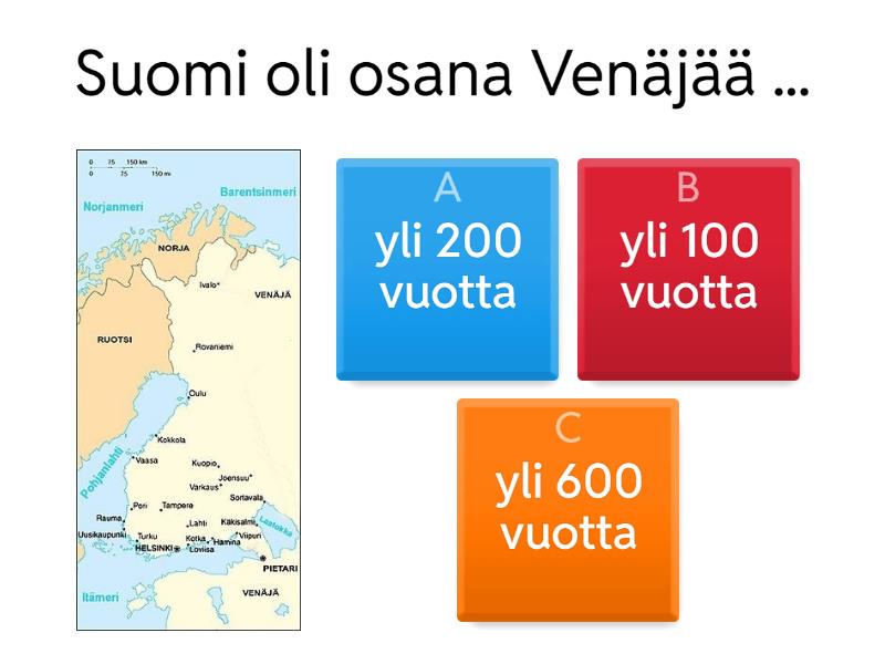 Suomi Osana Venäjää - Quiz