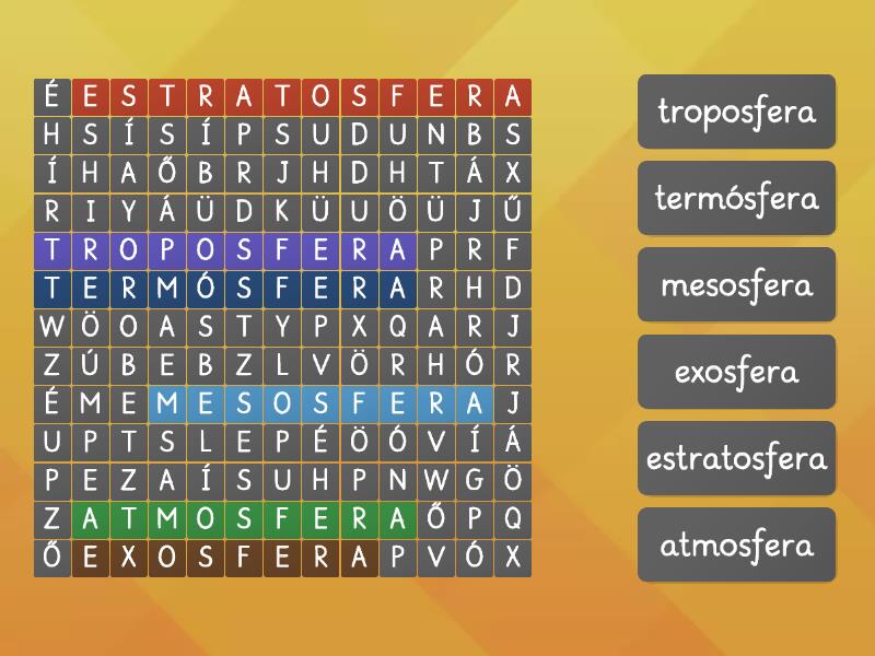 2 Sopa De Letras Atmosfera Wordsearch 4514