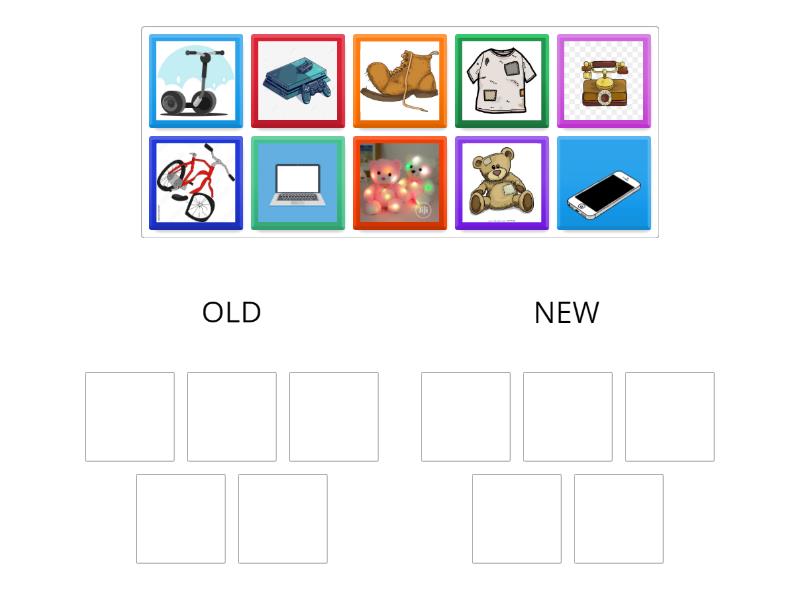 OLD - NEW - Group sort