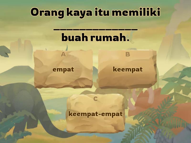 Kata Bilangan (Tahun 4) - Quiz