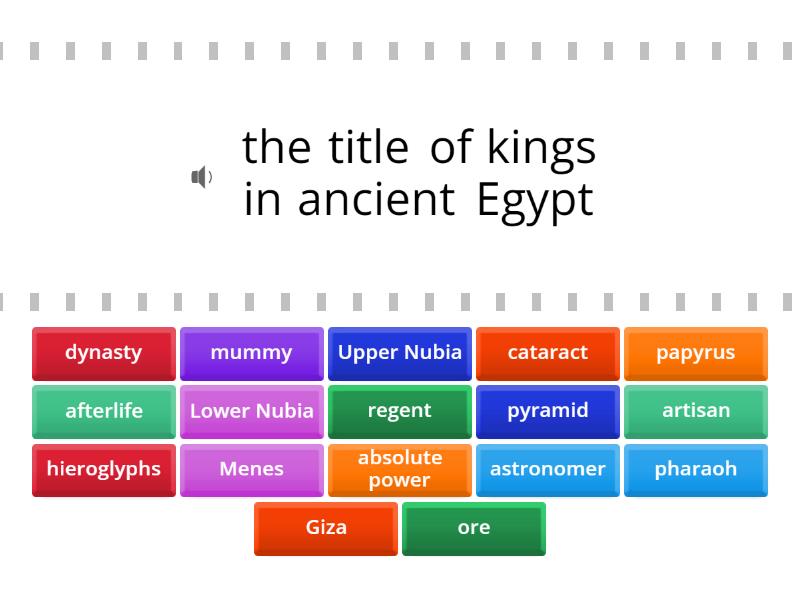 Who United Upper Egypt And Lower Egypt