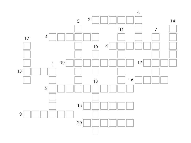 regular-and-irregular-verbs-crossword