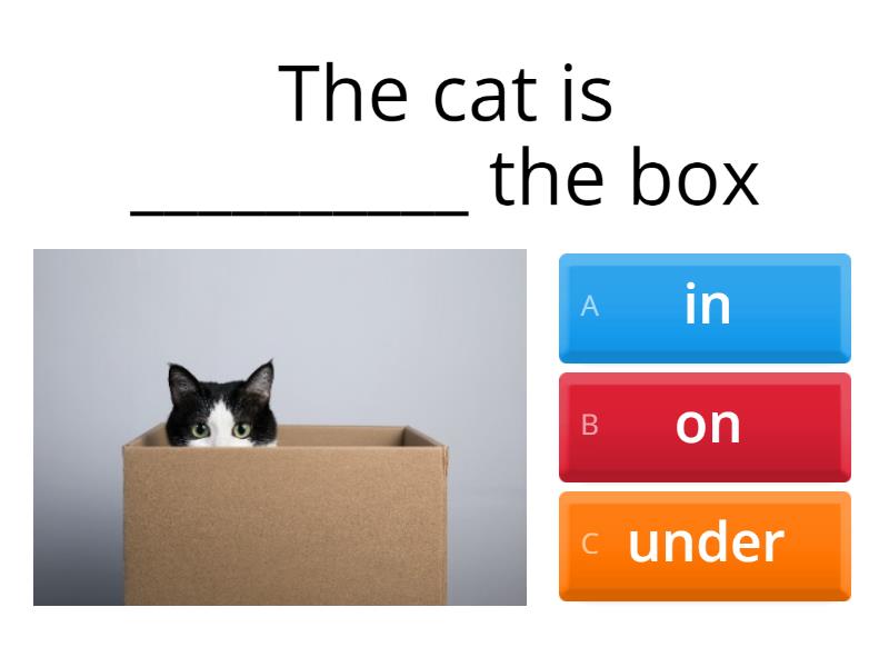 PREPOSITIONS OF PLACE - CH II - Quiz