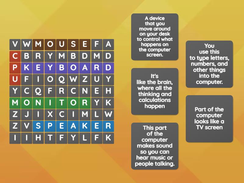 Word play wordsearch