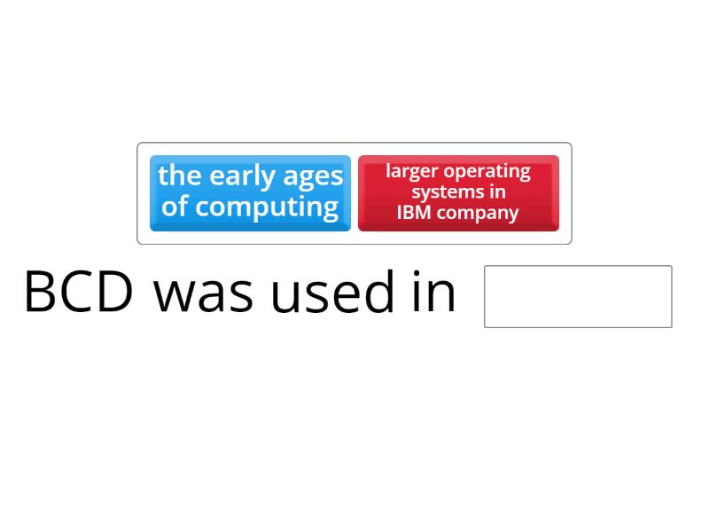 Coding Systems - Complete the sentence