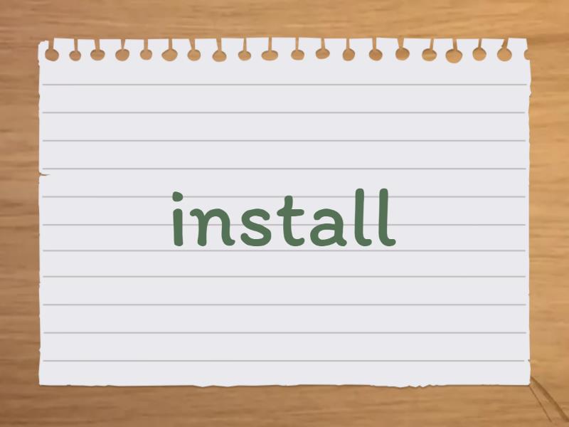 Sol Elementary 7C words - Tarjetas flash