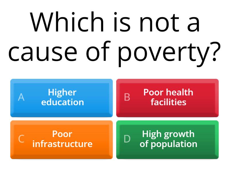 Poverty - Quiz