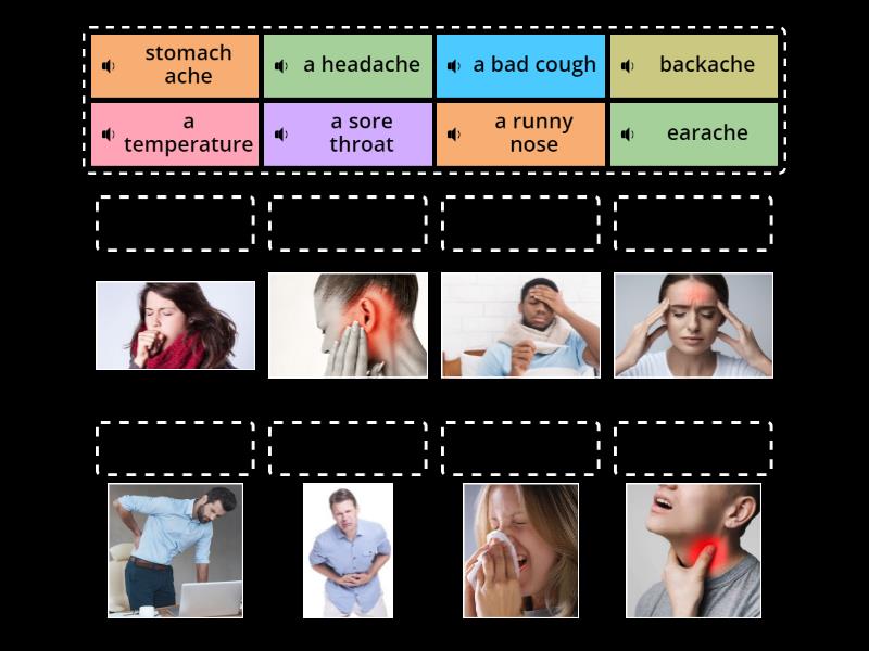 medical problems Life B1 - Match up