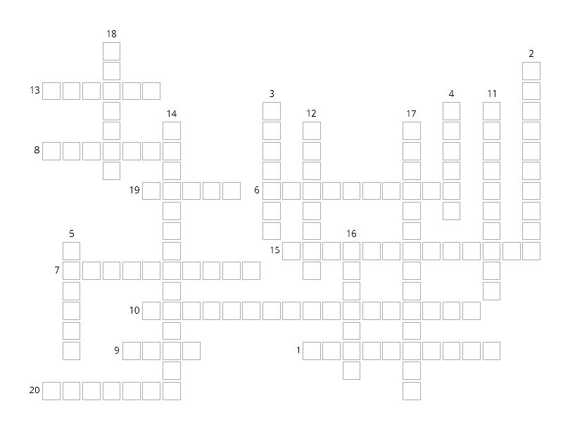 MH: Verbal and Non Verbal Communication - Palavras cruzadas