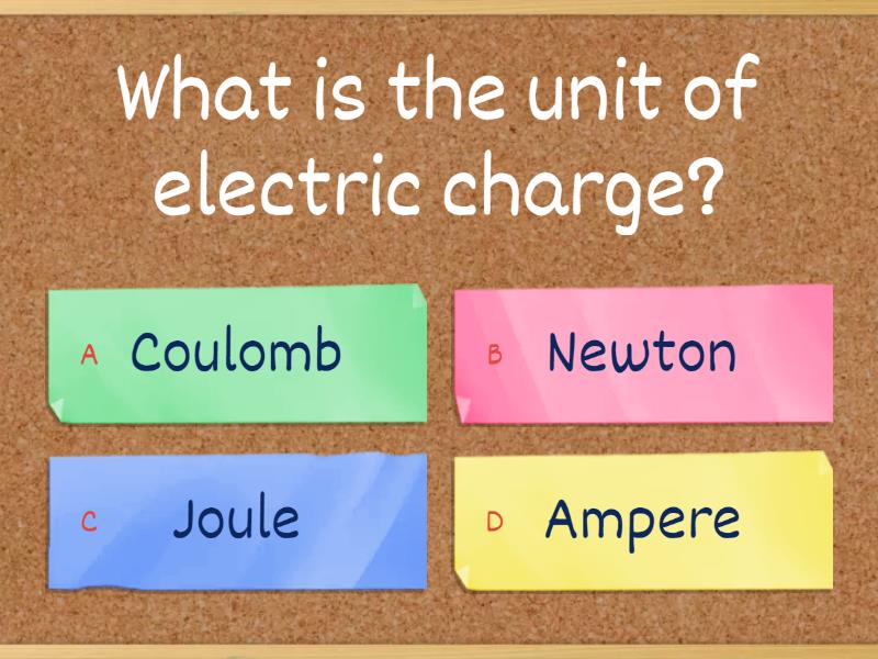 Electrostatics - Quiz