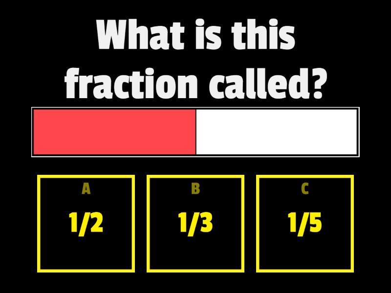 Fraction Strip - Quiz