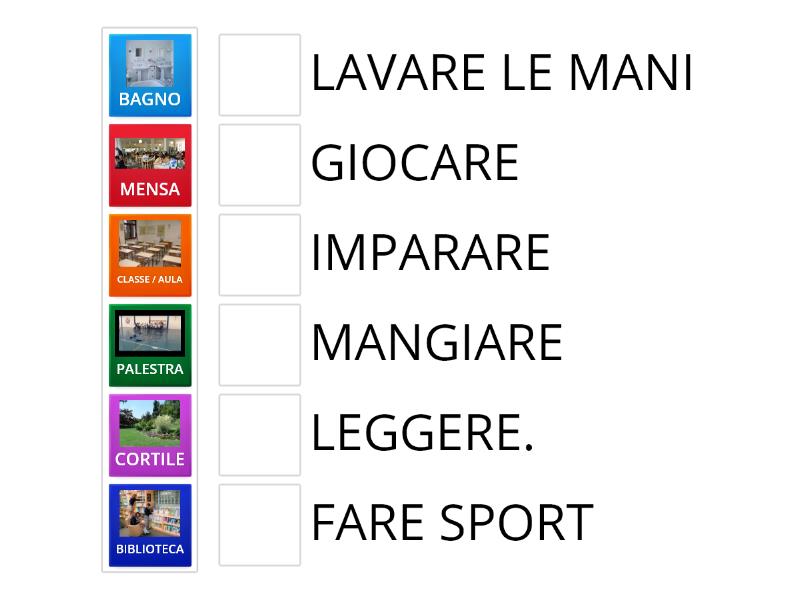 Nd And Rd Gr Spazi E Funzioni Della Scuola Match Up