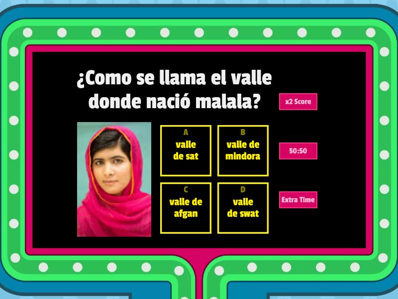 Yo Soy Malala - Gameshow Quiz