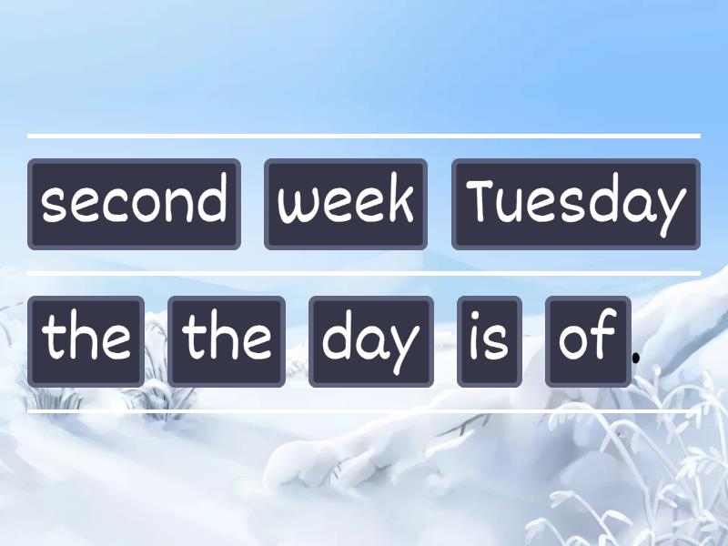 days-and-months-unjumble