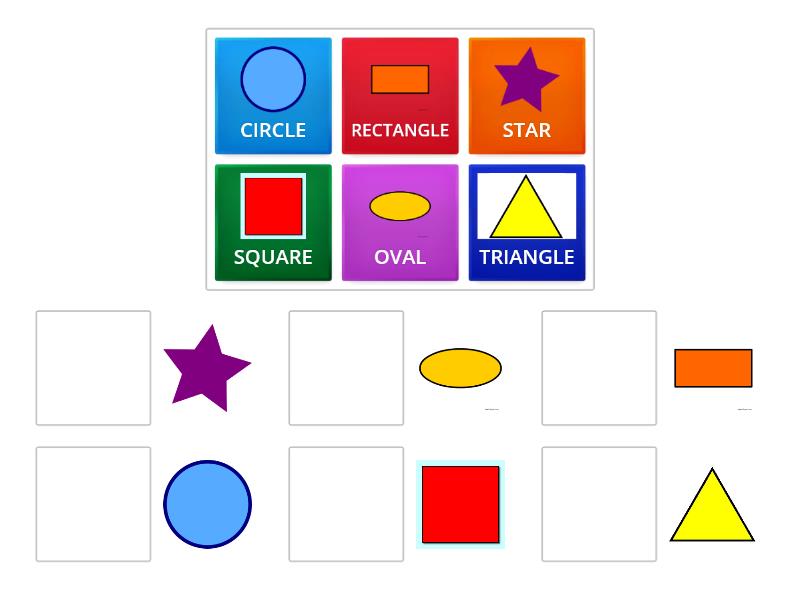 Matching Shapes - Match Up