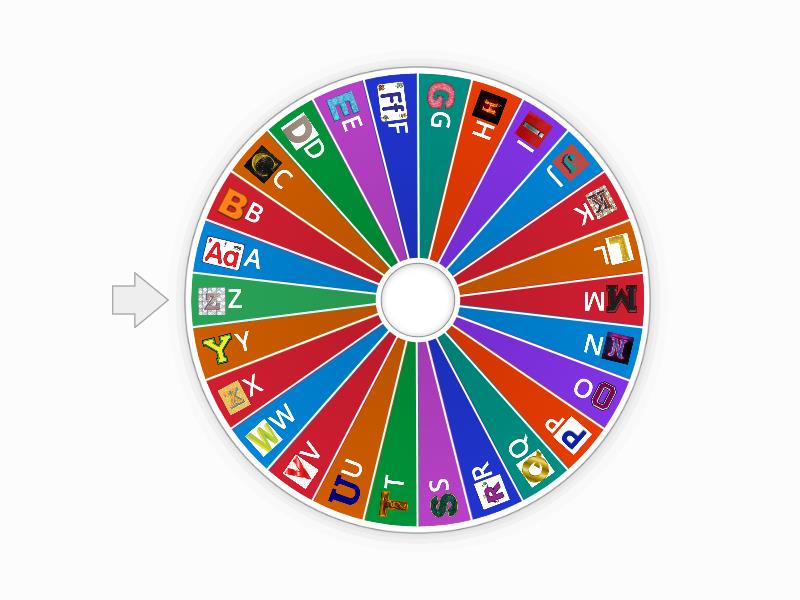 SPIN AND SPELL - Spin the wheel
