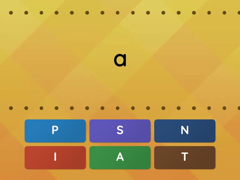 group 1 big / small letters - Cada oveja con su pareja