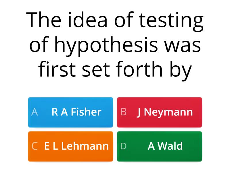 hypothesis quiz