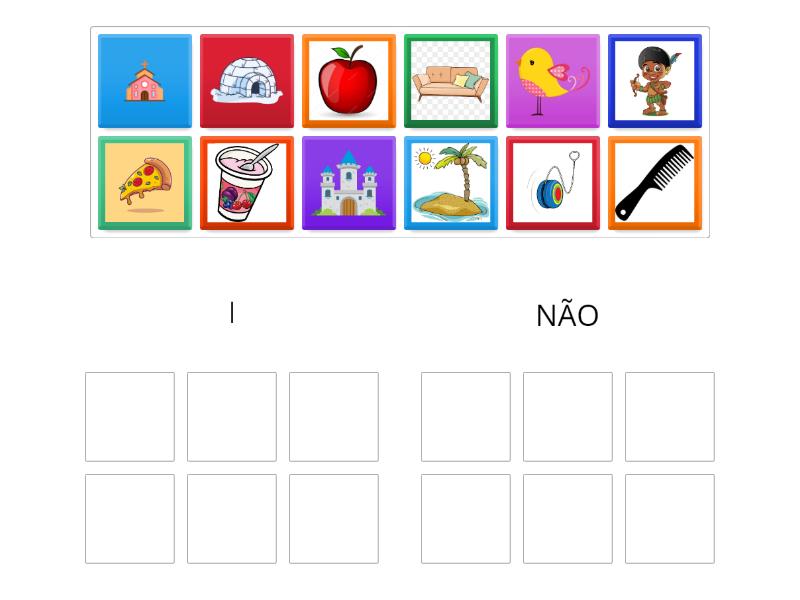 Letra I - Group sort