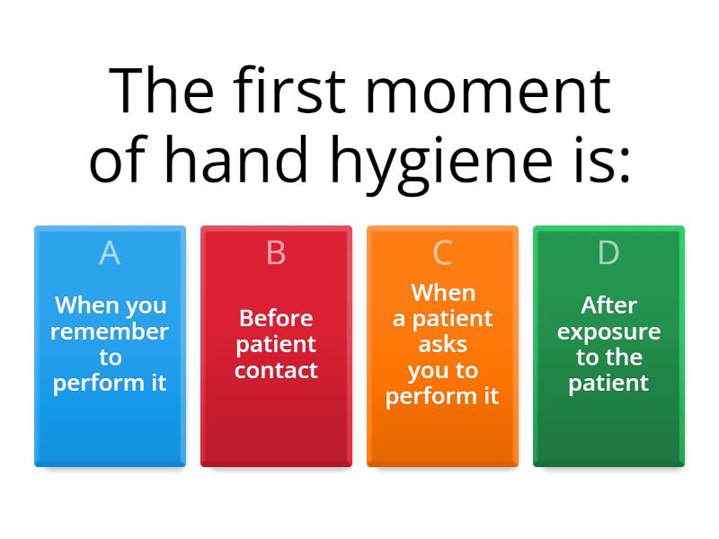 Hand Hygiene Practice Test Quiz