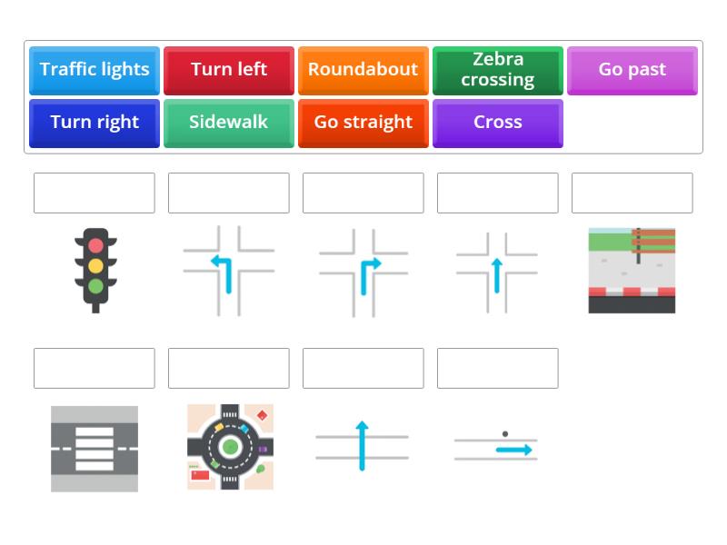 Giving Directions - Match up