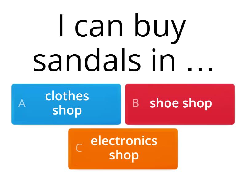 shops Quiz