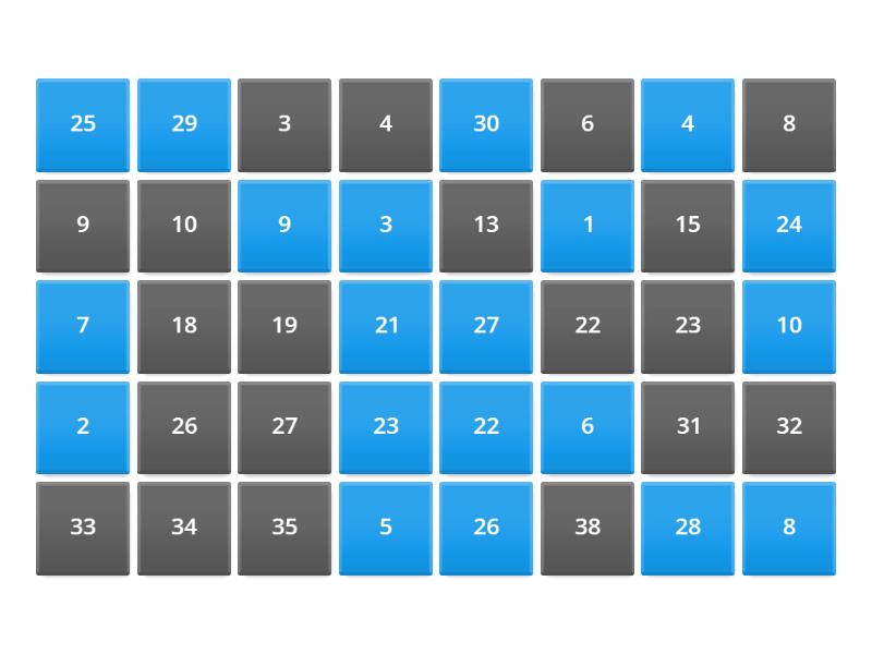 Radom number - Matching pairs