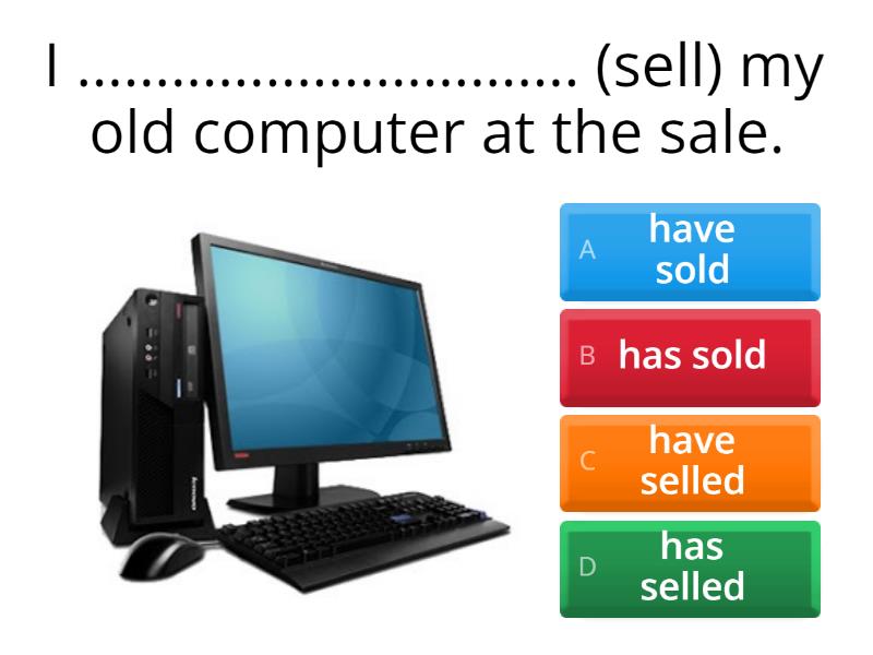 PRESENT PERFECT Cuestionario