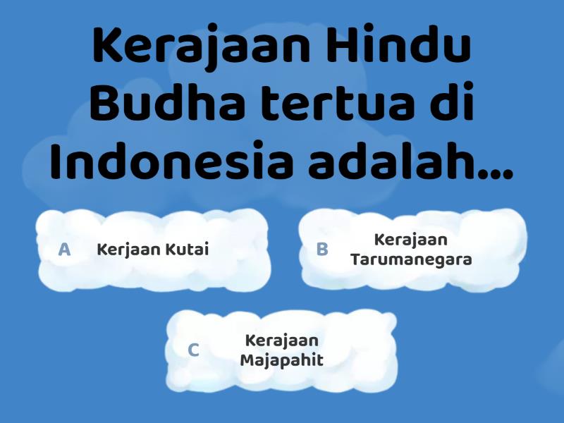 IPAS KELAS 4 KERAJAAN HINDU BUNDA DI INDONESIA - Quiz