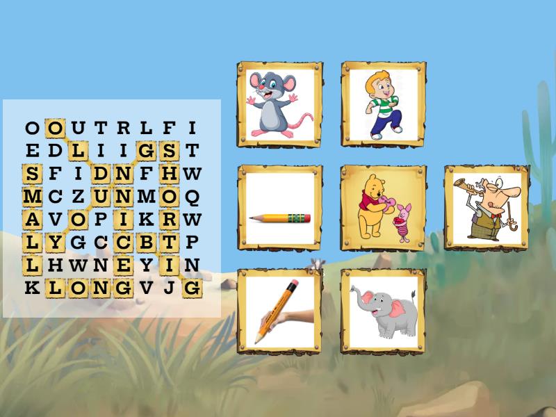 Power Up 1 Unit 3 Wordsearch