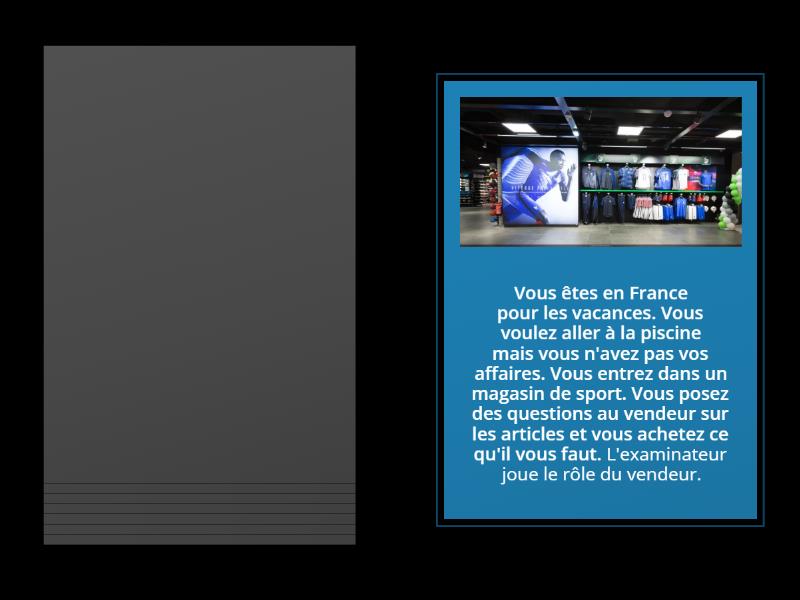 Delf A1 Productions orale (Situations 1) - Speaking cards
