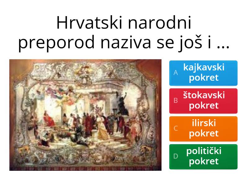 Hrvatski Narodni Preporod - Quiz