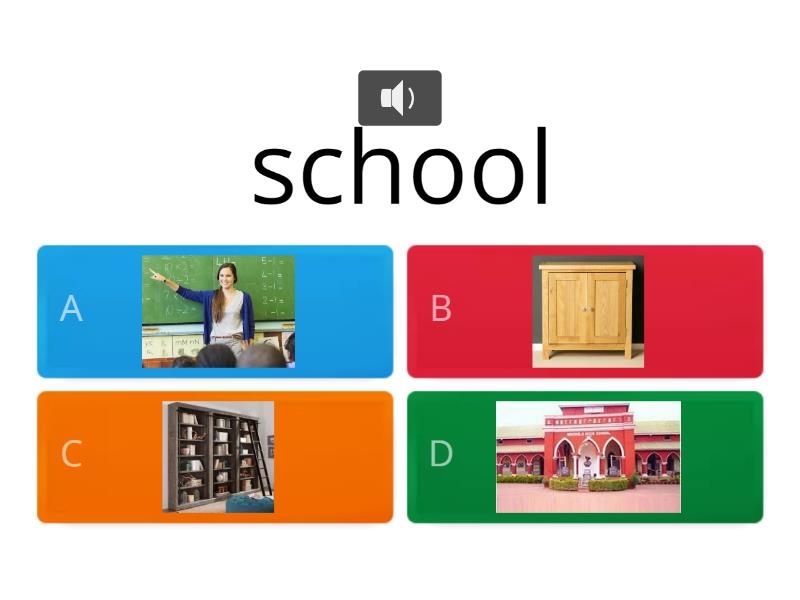 Kid's Box 2, Unit 2 (School) - Quiz