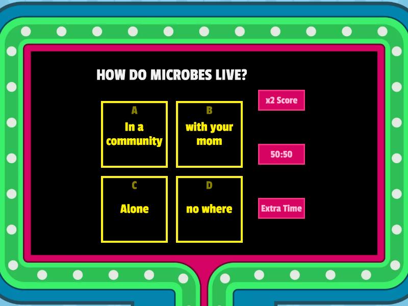 Microbe Mission Study Gameshow - Gameshow quiz