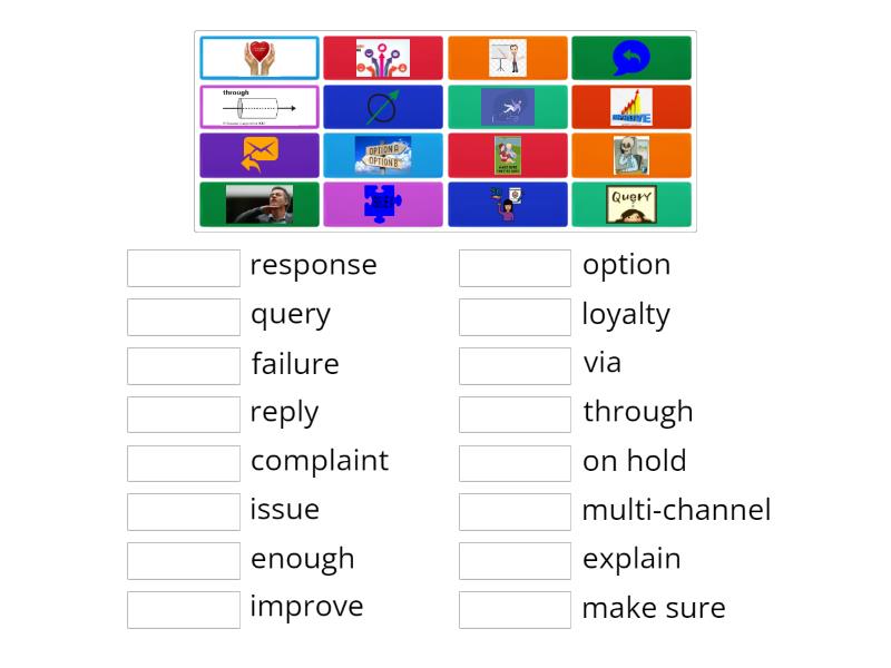 Customer service Match up