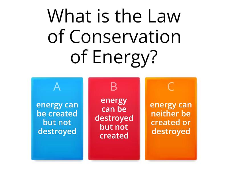 Energy Quiz